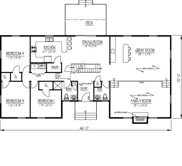 The Barbara Main Floor Plan
